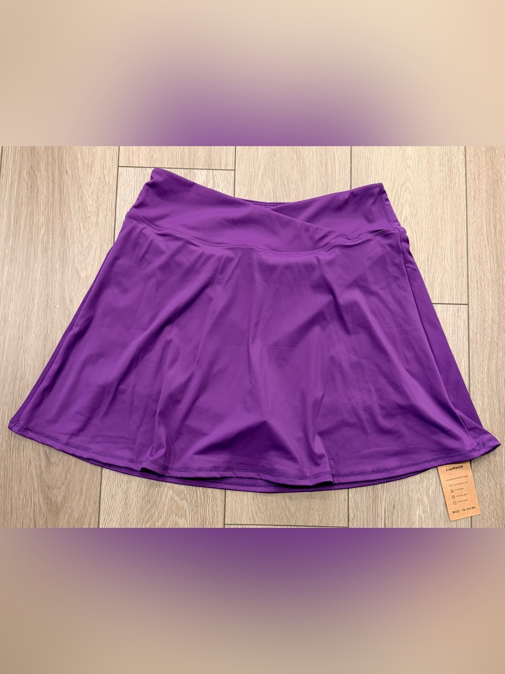 New- size large - Women's Purple Athletic Skirt